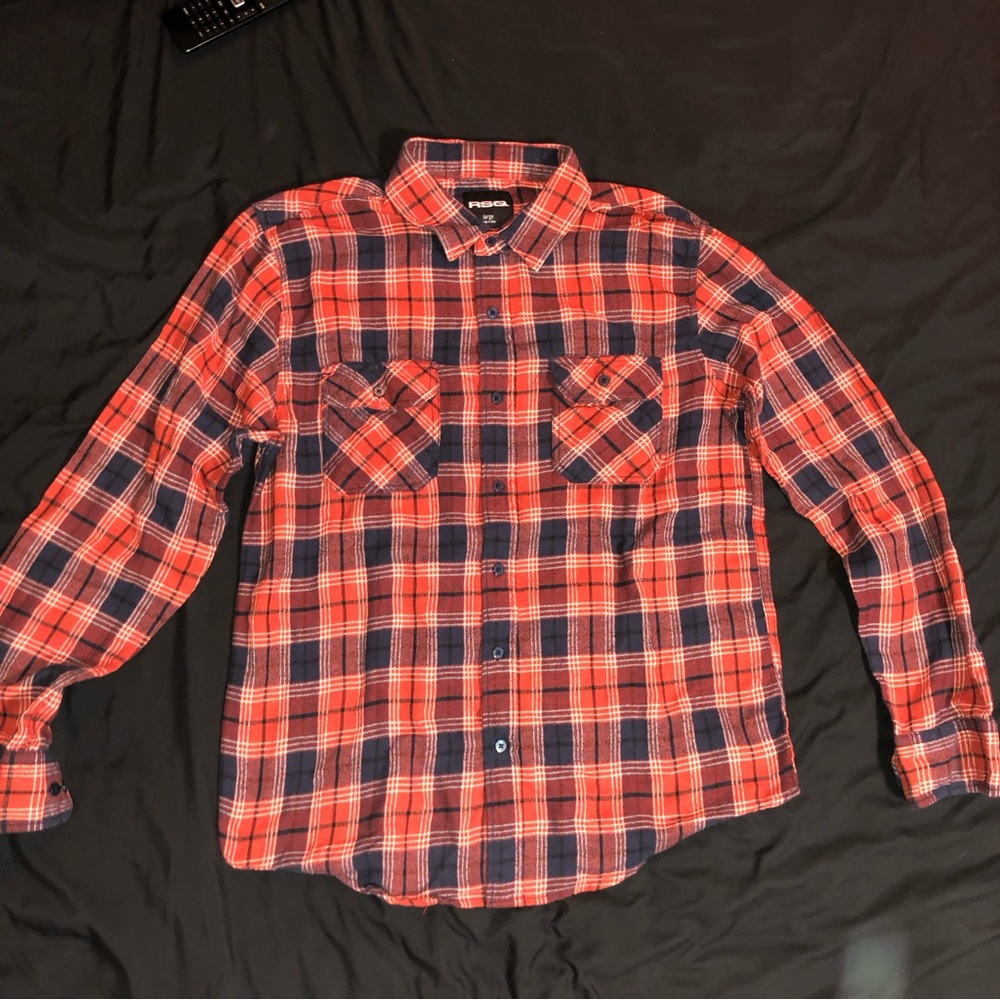 Red flannel shirt